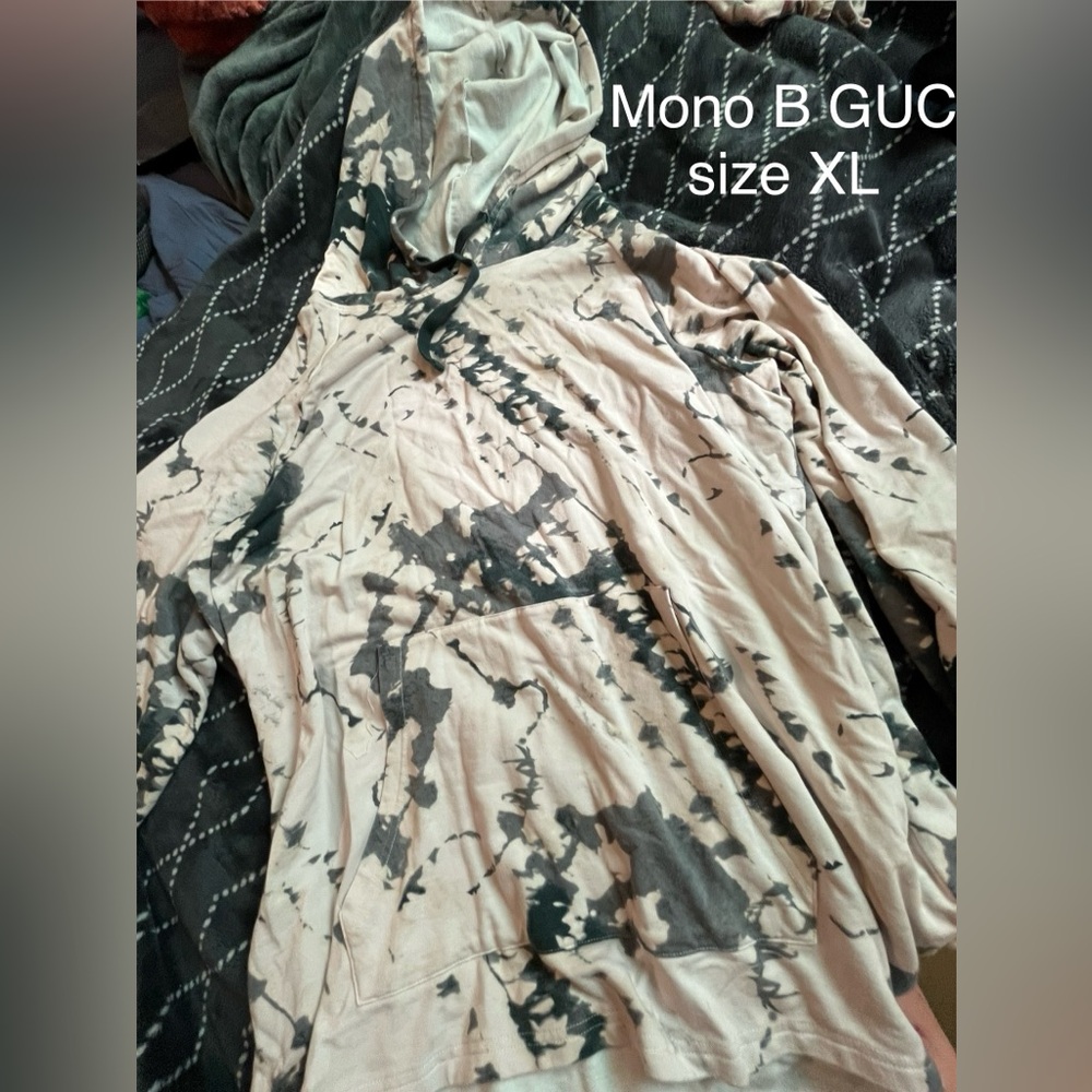 Tie-Dye Hooded Long Sleeve